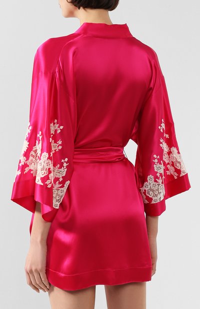 Шелковый халат CARINE GILSON, арт. JL0928JS C20, фото 4