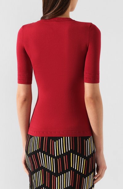 Топ из вискозы M MISSONI красного цвета по цене 23150 руб., арт. 2DN00089/2K001P, фото 4 Топ из вискозы M MISSONI, арт. 2DN00089/2K001P, фото 4
