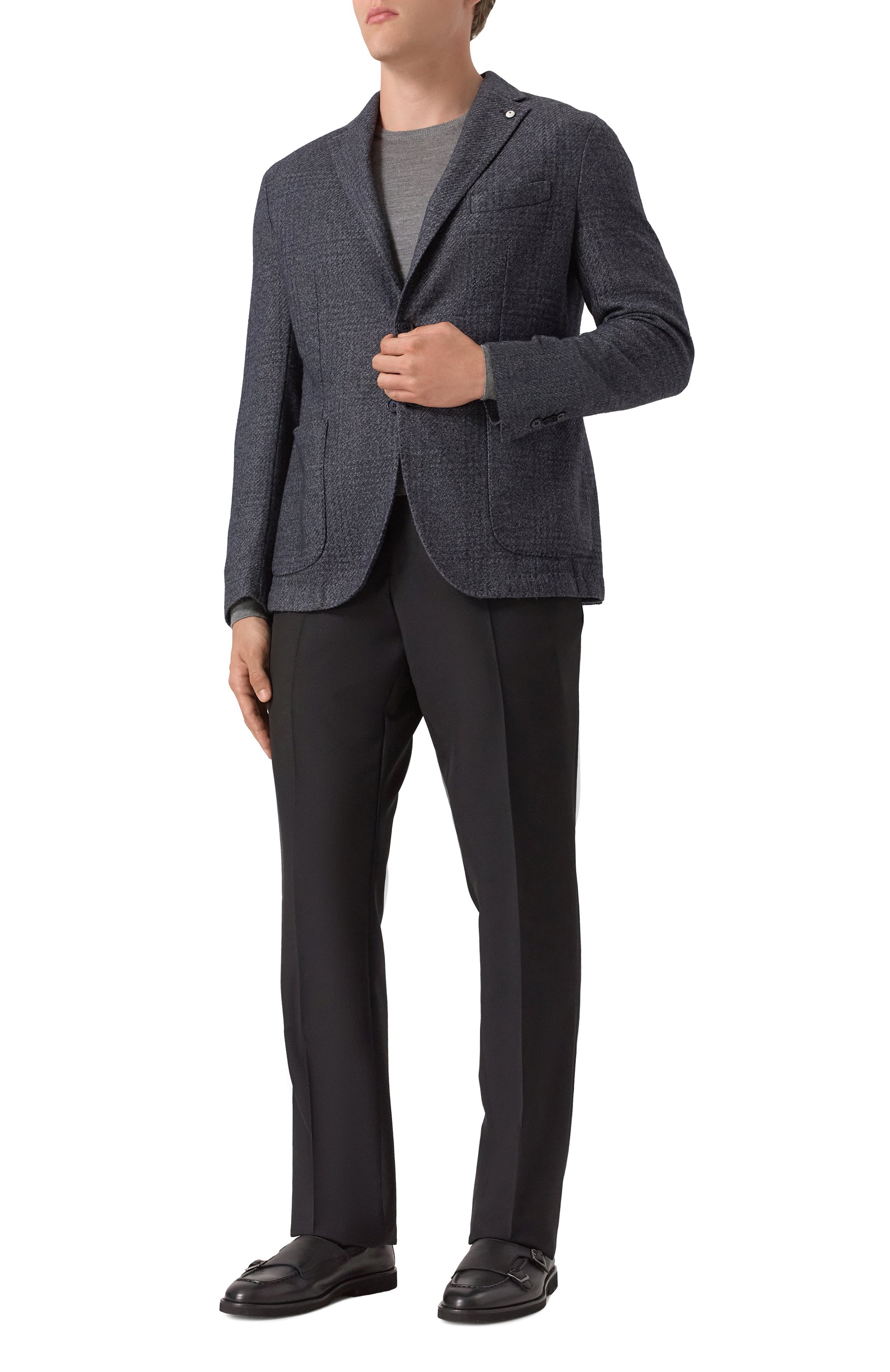 Пиджак из шерсти и хлопка L.B.M. 1911, арт. 2887/55516, фото 2