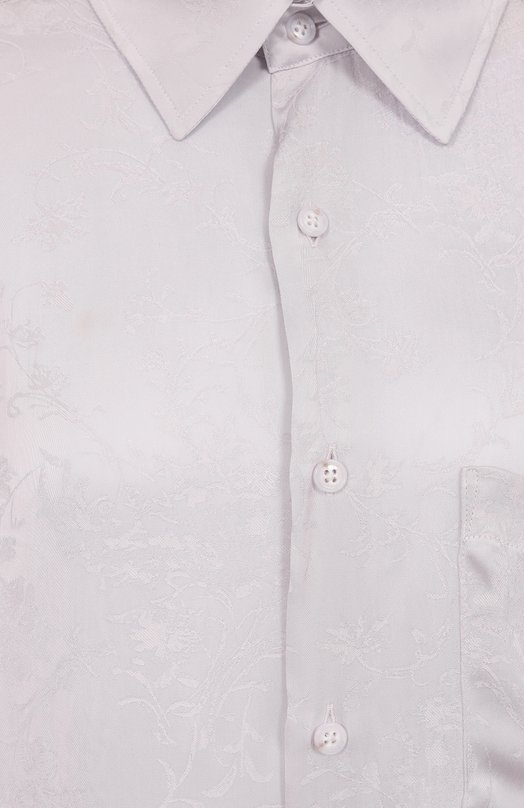 Блузка из вискозы и шелка Ann Demeulemeester B0011914/FA611 Серый  B0011914/FA611 Фото 6