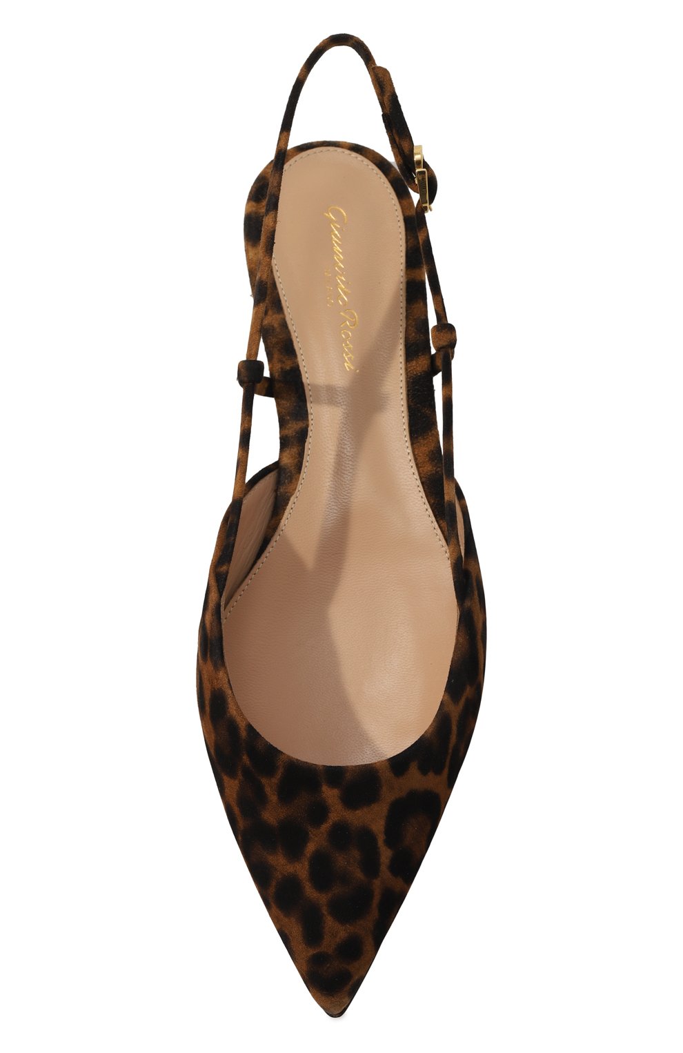 Замшевые балетки ascent GIANVITO ROSSI, арт. G95352.05CU0.CMDALLP, фо то 6