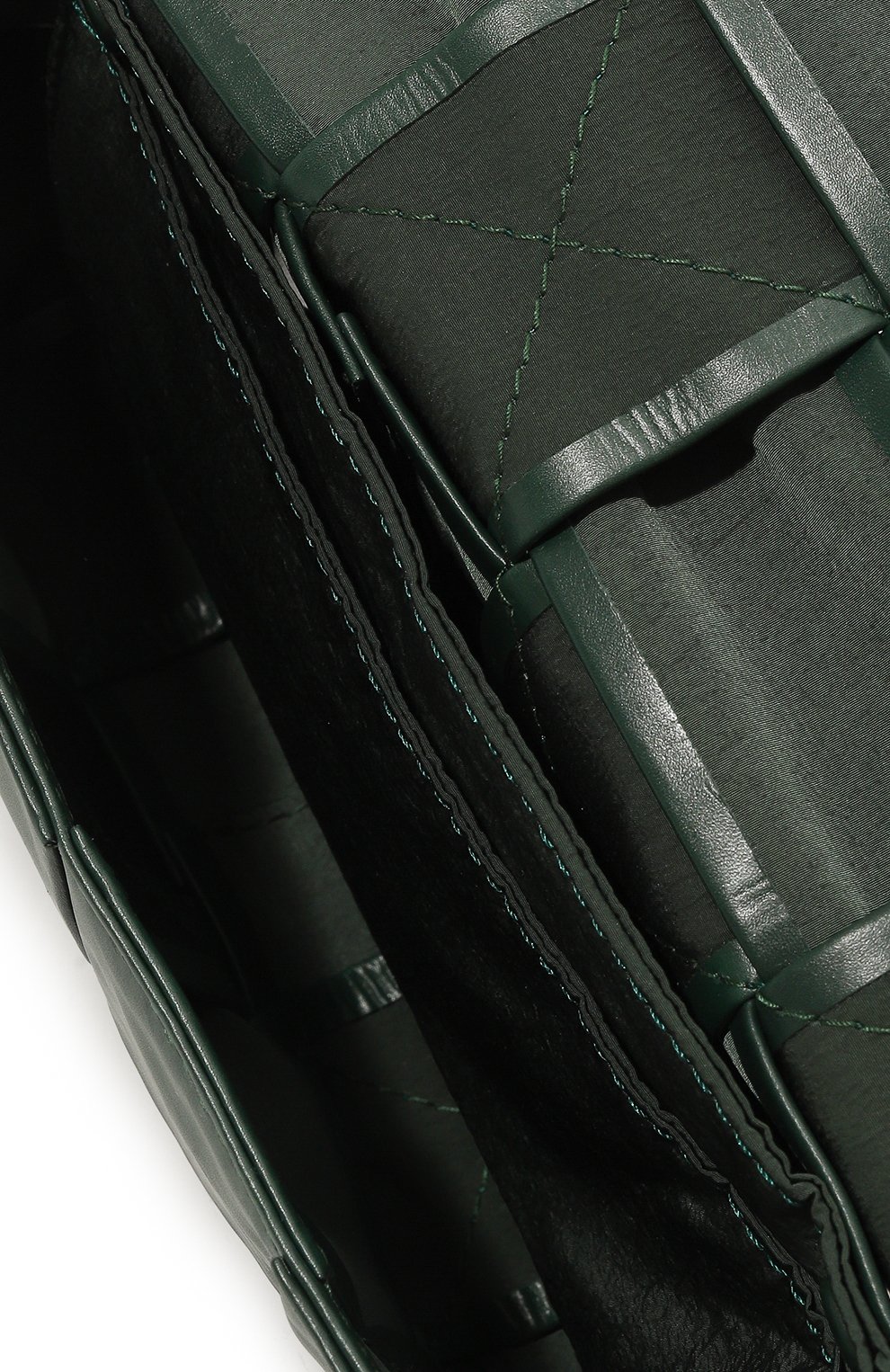 Поясная сумка cassette BOTTEGA VENETA темно-зеленого цвета по цене 240000 руб., арт. 651053/VCQ72, фото 5 Поясная сумка cassette BOTTEGA VENETA, арт. 651053/VCQ72, фото 5