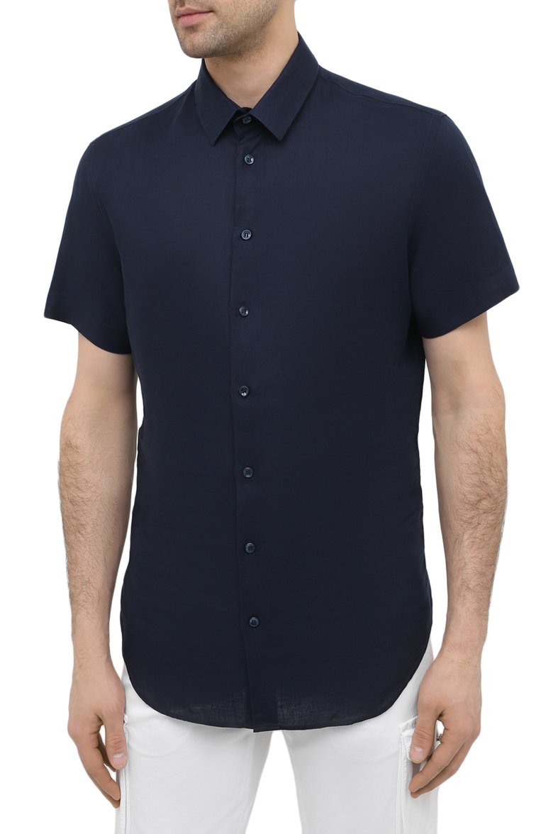 Льняная рубашка GIORGIO ARMANI, арт. 8WGCCZ1V/TZ256, фото 3