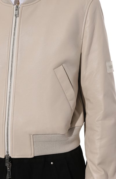 Кожаный бомбер YS ARMY PARIS, арт. 24EFV20047B23W, фото 5