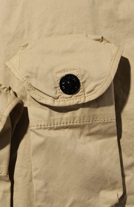 фото Хлопковый анорак stone island