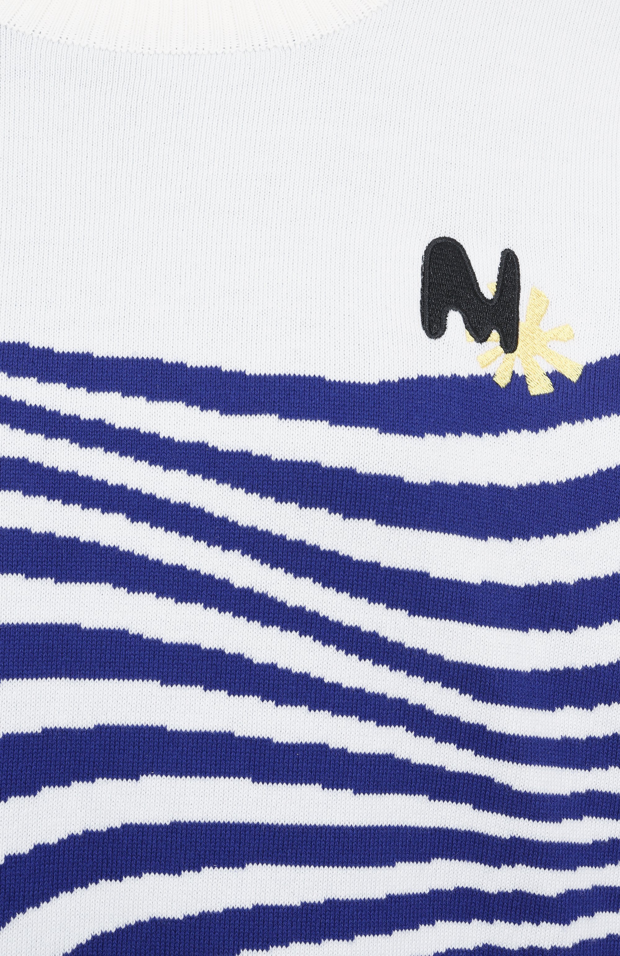 Хлопковый свитер MSGM, арт. 3841MDM194/257283, фото 6