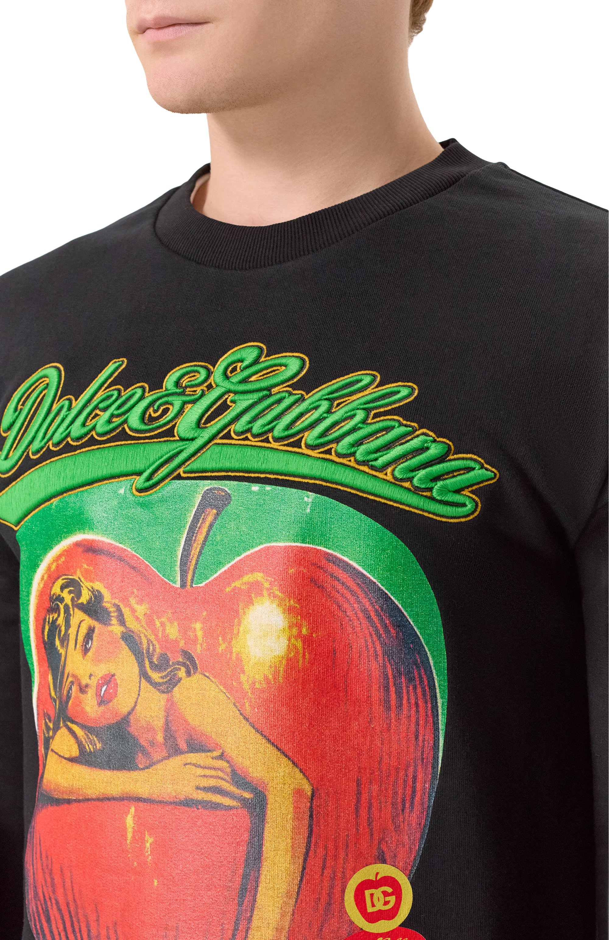 Хлопковый свитшот DOLCE & GABBANA, арт. G9AHSZ/G7PHG, фото 5