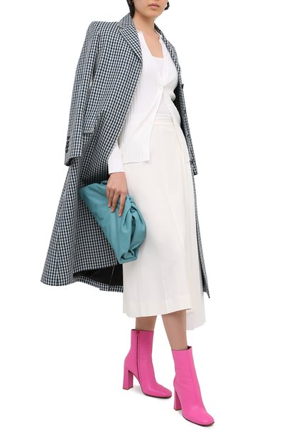 Кожаные ботильоны elliot BY FAR, арт. 20PFELTBHTPGRL, фото 2