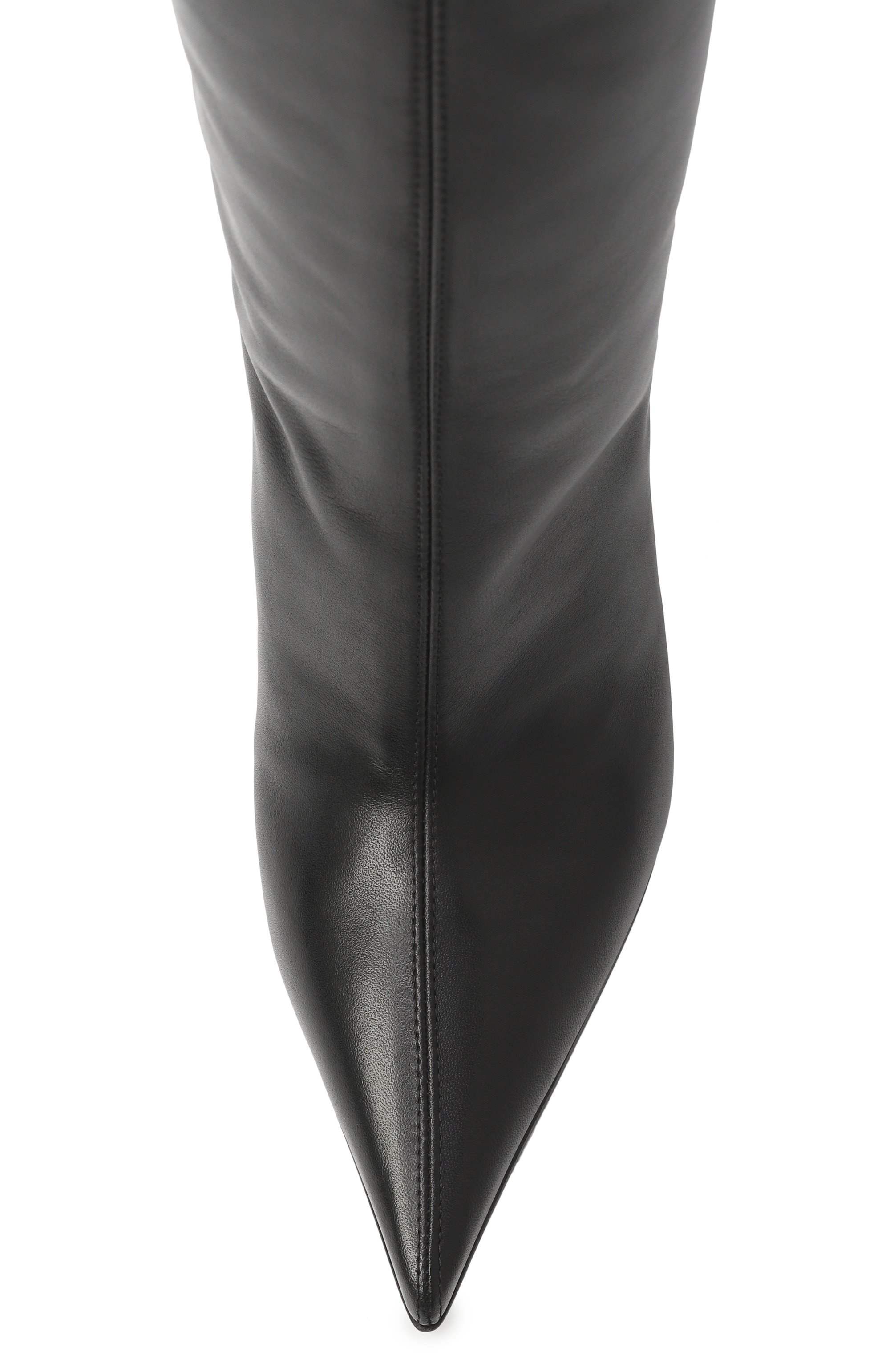 Кожаные ботфорты bella 80 LE SILLA черного цвета по цене 127500 руб., арт. 4276Y080BXPPESY, фото 6 Кожаные ботфорты bella 80 LE SILLA, арт. 4276Y080BXPPESY, фото 6