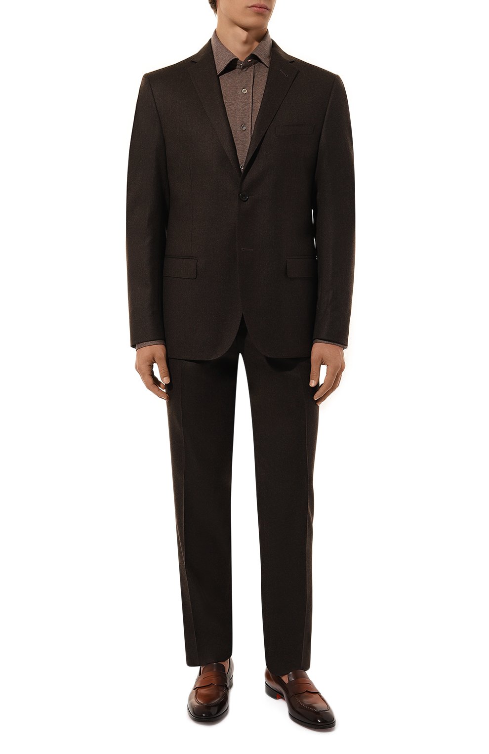 Шерстяной костюм CORNELIANI, арт. 946005-9418111_SET, фото 2