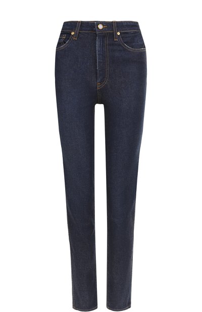 Джинсы прямого кроя с контрастной прострочкой KHAITE, арт. 1000-016/W901, фото 1