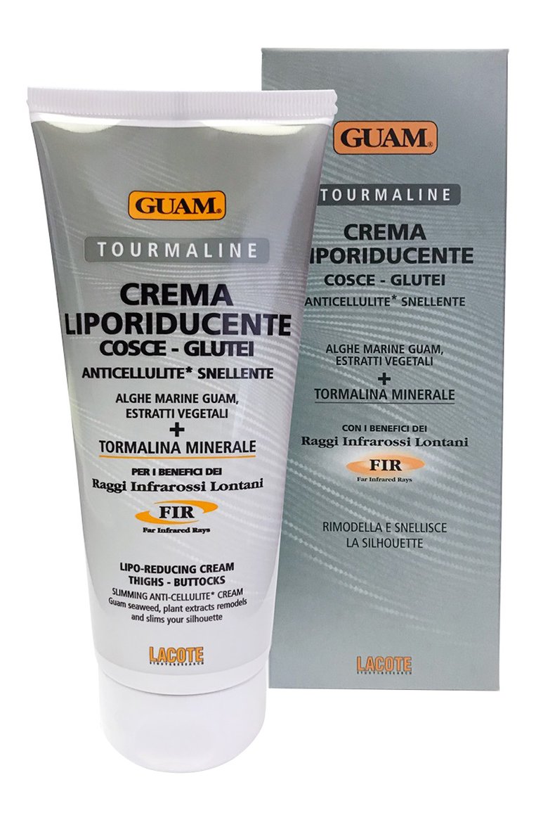 Антицеллюлитный крем c жиросжигающим эффектом tourmaline (200ml) GUAM бесцветного цвета, арт. 8025021210780 | Фото 1 (Статус проверки: Проверена категория; Тип продукта: Кремы; Назначение: Для тела; Нос: Не проставлено; Региональные ограничения белый список (Axapta Mercury): Не проставлено; Автоматизация Diginetica: Не назначено)
