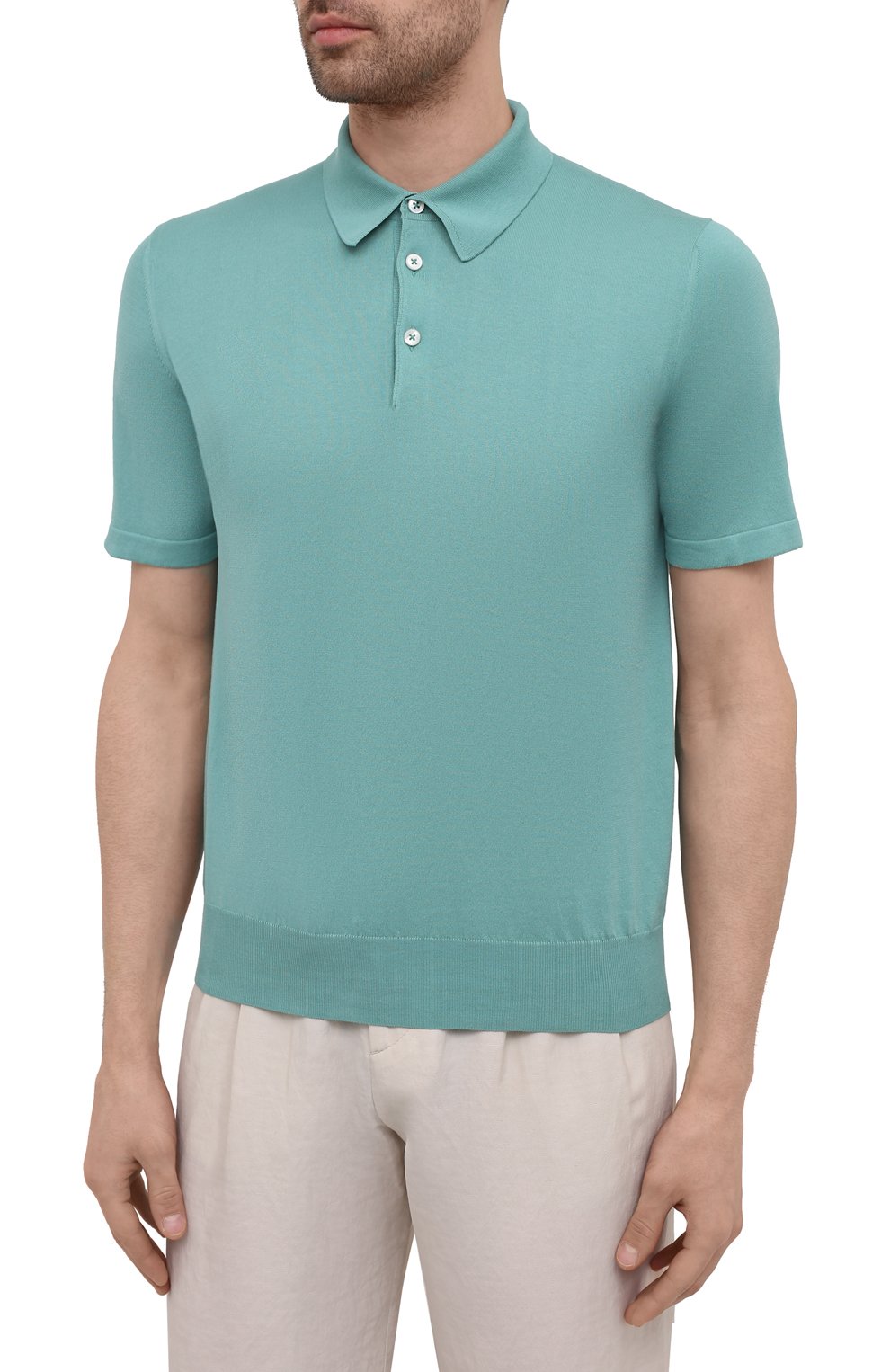 Хлопковое поло FIORONI, арт. MK22220C4, фото 3