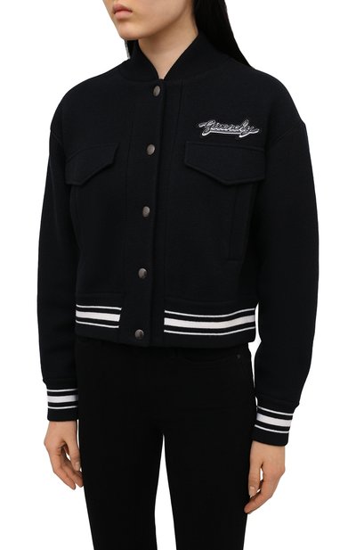 Шерстяной бомбер GIVENCHY, арт. BW00BS4Z8P, фото 3