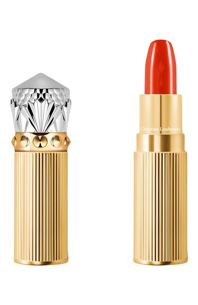 Помада для губ rouge louboutin silky satin в мини-формате, оттенок my orange 555 (3,6g) CHRISTIAN LOUBOUTIN, арт. 8435415066990, фото 1
