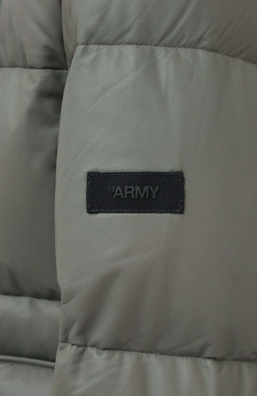 Кожаный пуховик YS ARMY PARIS, арт. 21WFV20070A24X, фото 6