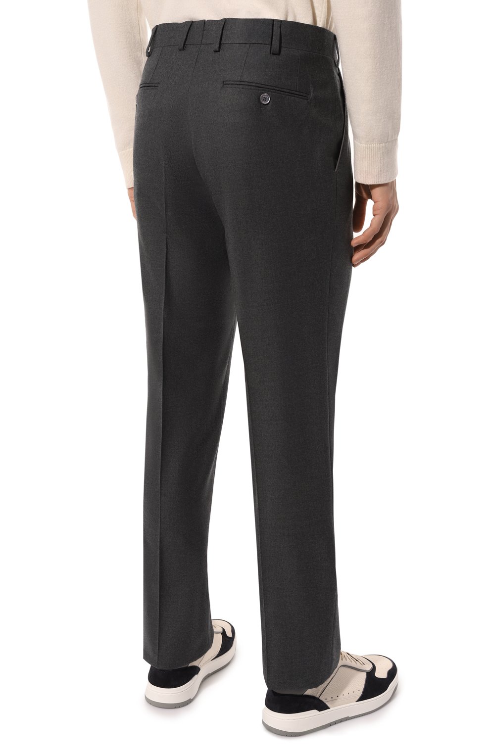 Шерстяные брюки STEFANO RICCI, арт. M5T022T003/DG16HC, фото 4