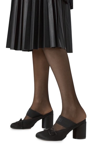 Текстильные мюли MM6, арт. S59WP0200/P5560, фото 3