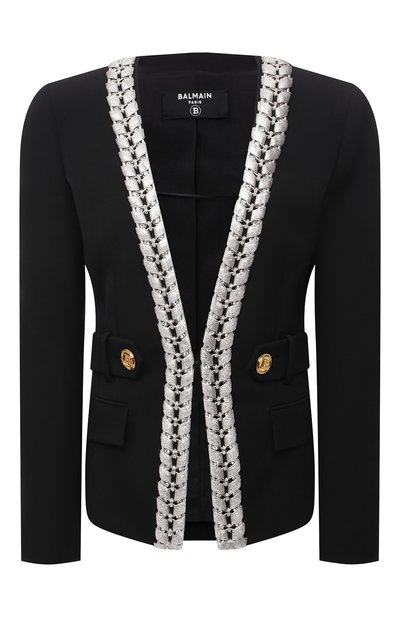 Шерстяной жакет BALMAIN, арт. WF0SI151/P100, фото 1