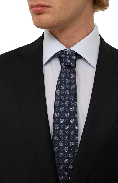 Шелковый галстук CANALI, арт. 18/HJ03858, фото 2