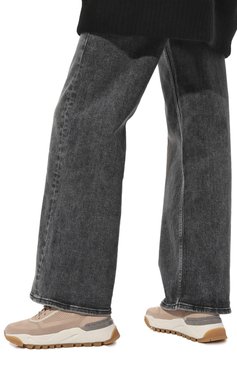 Кожаные кроссовки SANTONI, арт. WBIM61222BTGCTZ2I40, фото 3