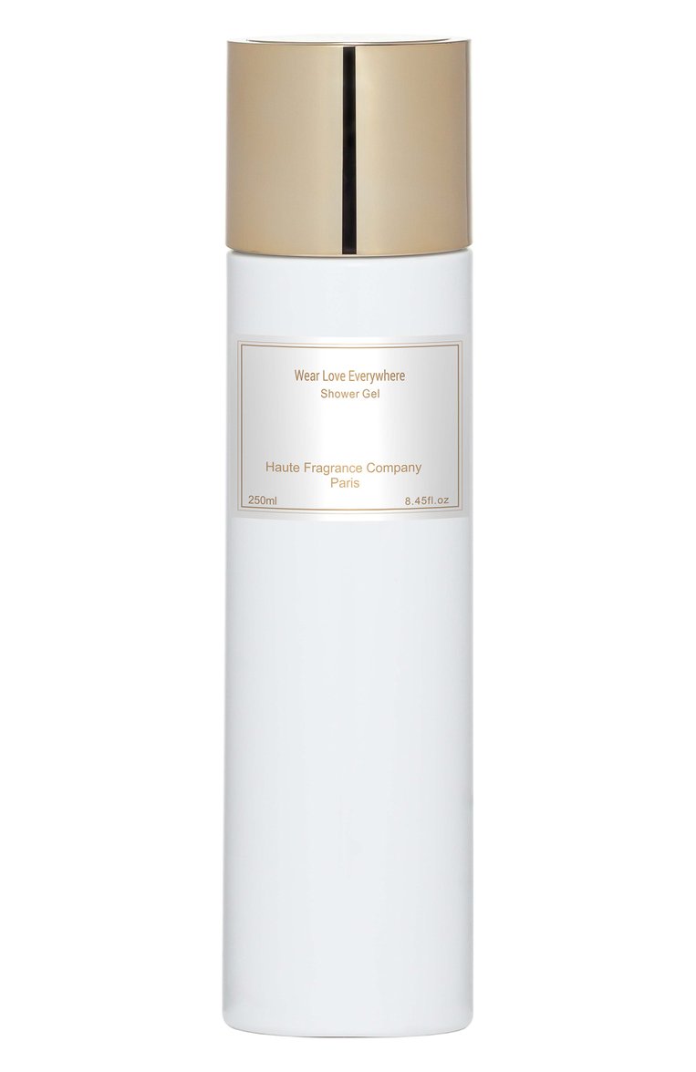 Парфюмированный гель для душа wear love everywhere (250ml) HFC бесцветного цвета, арт. 3770014573513 | Фото 1 (Назначение: Для тела; Тип продукта: Гели; Нос: Не проставлено; Региональные ограничения белый список (Axapta Mercury): Не проставлено)