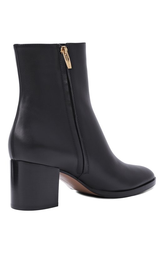 Кожаные ботильоны Santiago 60 Gianvito Rossi G72804.60CU0.VGINER0 Чёрный  G72804.60CU0.VGINER0 Фото 5