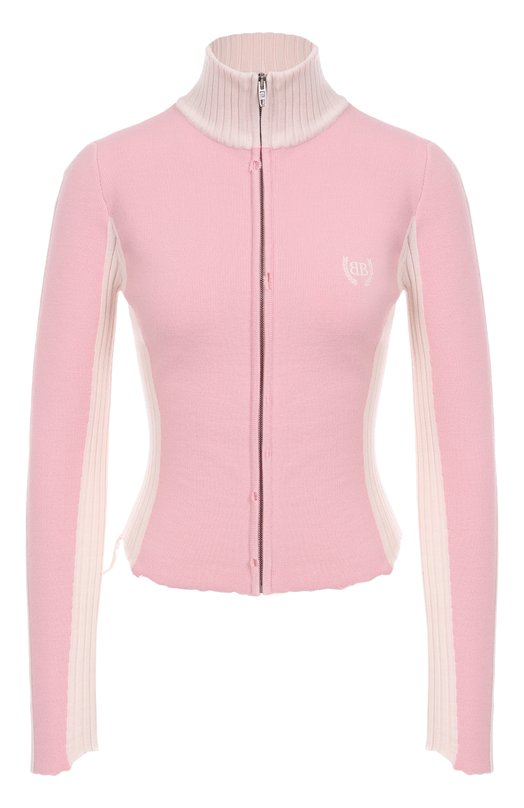 Шерстяной кардиган Balenciaga 828372/T1729 Розовый 828372/T1729