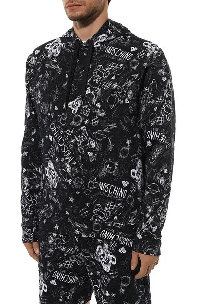 Хлопковое худи MOSCHINO, арт. A1711/4413, фото 3