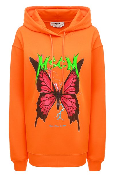 Женский хлопковое худи MSGM, арт. 3341MDM160 227799