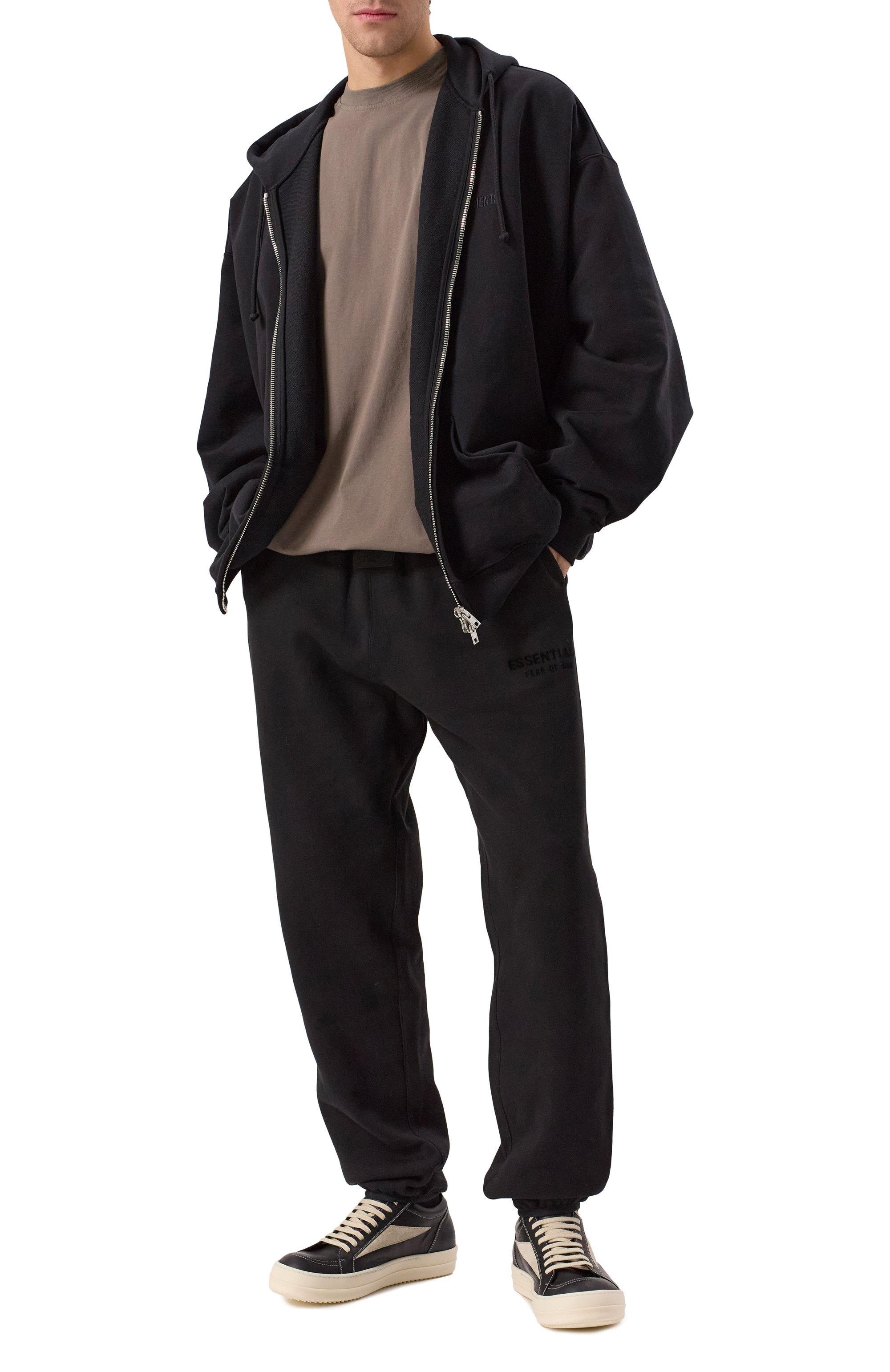 Хлопковая футболка RICK OWENS, арт. RP01E7204/JA, фото 2