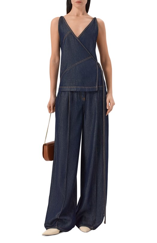 Джинсовый топ Renata Iro WP16RENATA Синий  WP16RENATA Фото 2