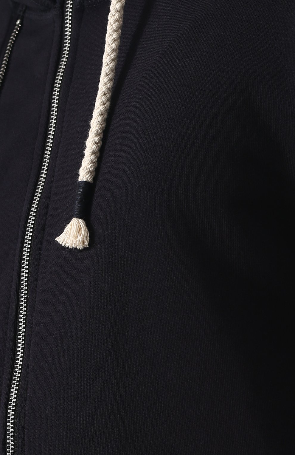 Хлопковая толстовка на молнии с капюшоном THE EDITOR, арт. E406973L23/5081, фото 5