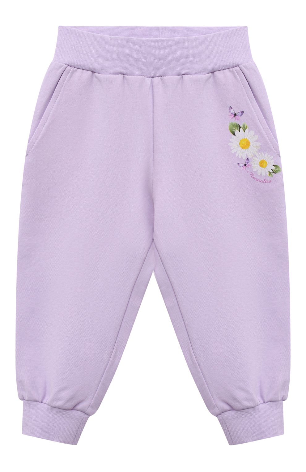 Хлопковые джоггеры MONNALISA, арт. 39C415, фото 1