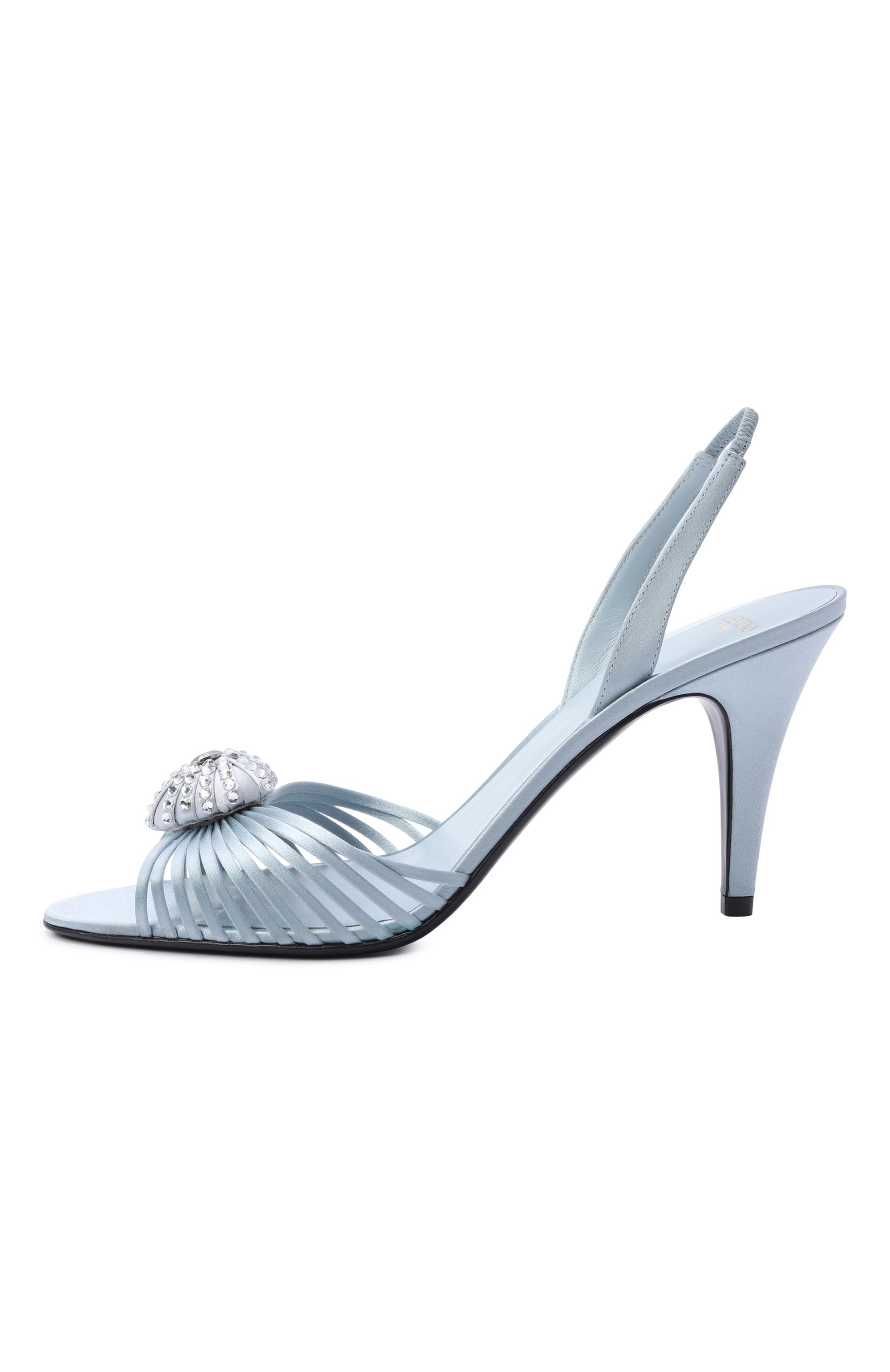 Атласные босоножки coeur royal 85 VALENTINO, арт. 9W2S0LU8/YIP, фото 4