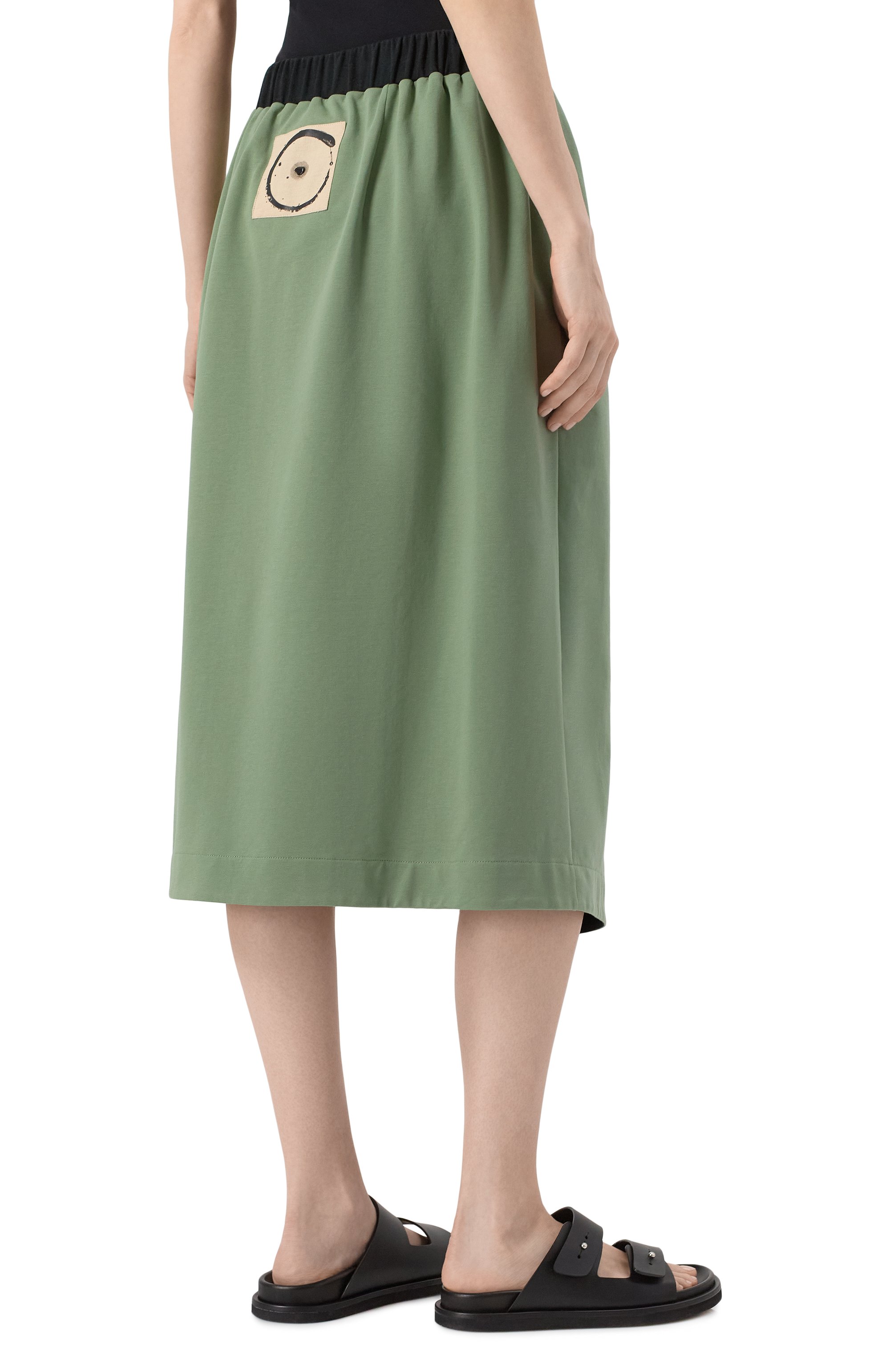 Хлопковая юбка MIDGARD PARIS, арт. SK1203-FR-GN, фото 4