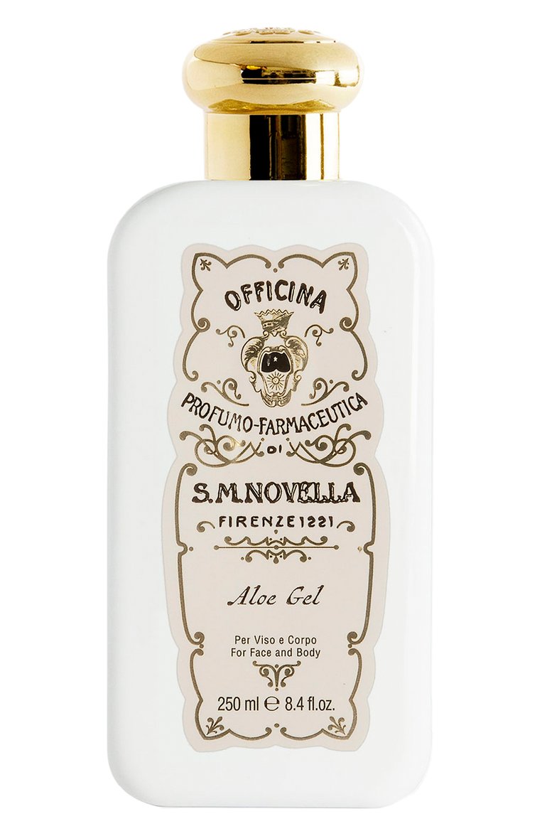 Гель с алоэ для лица и тела (250ml) SANTA MARIA NOVELLA бесцветного цвета, арт. SMN3176901 | Фото 1 (Нос: Не проставлено; Региональные ограничения белый список (Axapta Mercury): Не проставлено; Тип продукта: Гели; Назначение: Для тела, Для лица; Косметика кросс-кт: Уход У)