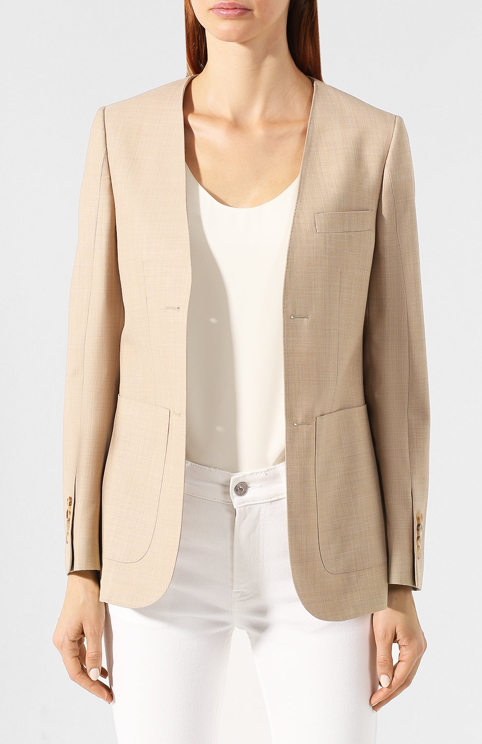 Шерстяной жакет BURBERRY, арт. 4562618, фото 6