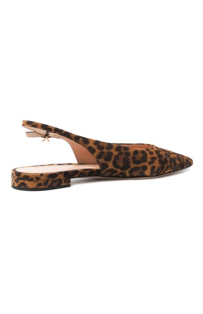 Замшевые балетки robbie GIANVITO ROSSI, арт. G95546.05RIC.CMDALLP, фото 5