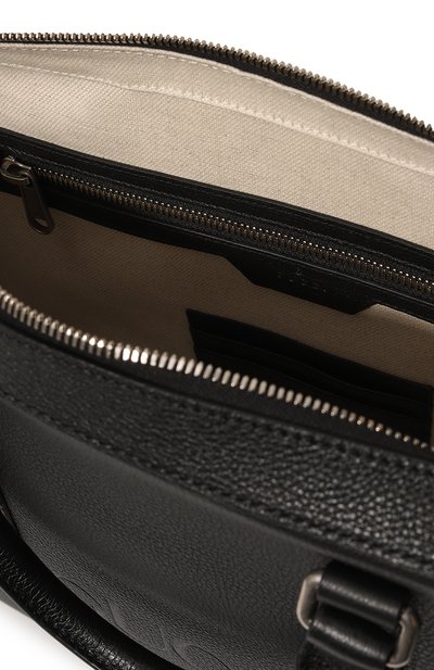 Кожаная сумка для ноутбука GUCCI черного цвета по цене 272160 руб., арт. 674174 0E8JN, фото 5 Кожаная сумка для ноутбука GUCCI, арт. 674174 0E8JN, фото 5