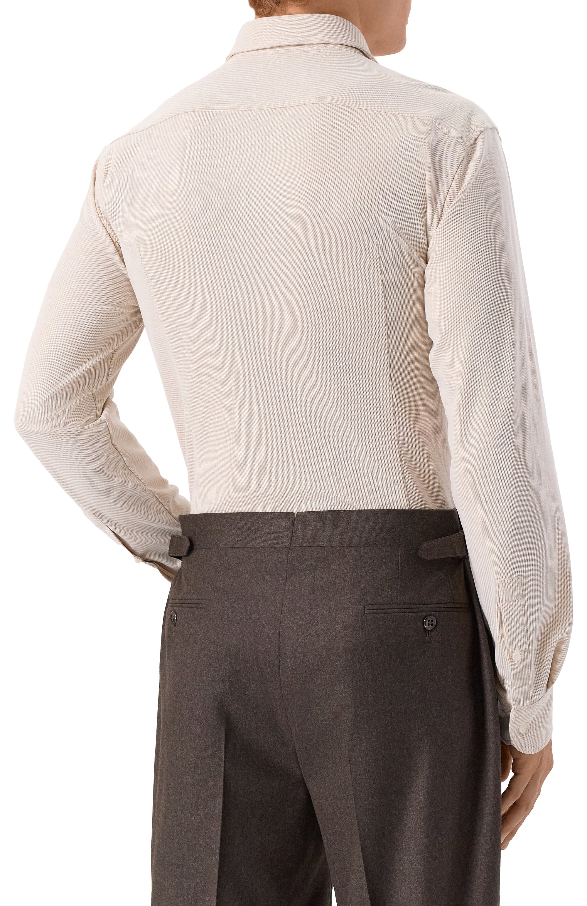 Хлопковая рубашка BOSS, арт. 50527675, фото 4