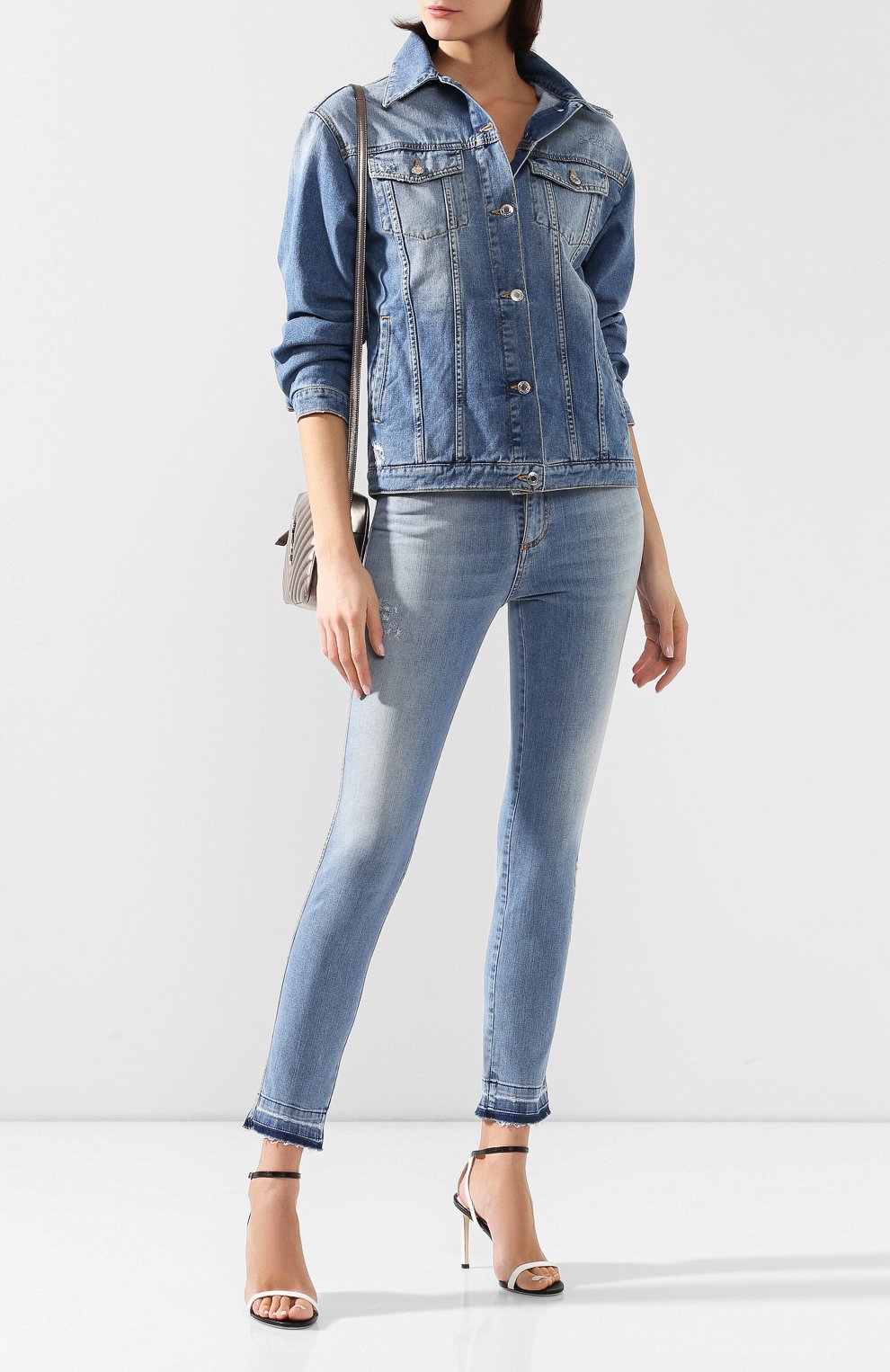 Джинсовая куртка ERMANNO ERMANNO SCERVINO, арт. 46T CP23 JNS, фото 2