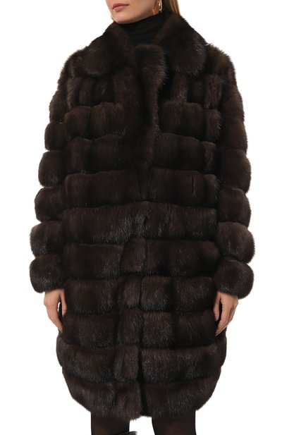 Шуба из соболя SIMONETTA RAVIZZA, арт. F04C0109Z1A, фото 3