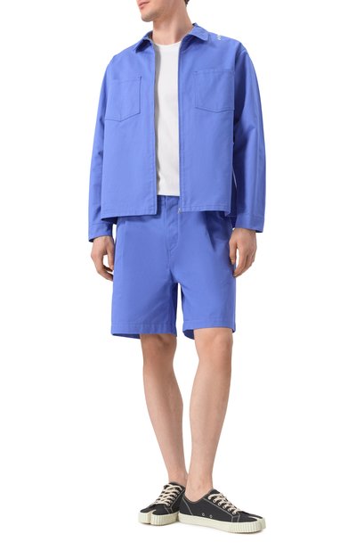 Хлопковая куртка-рубашка MARNI, арт. CUMU0297S0/UTC311, фото 2