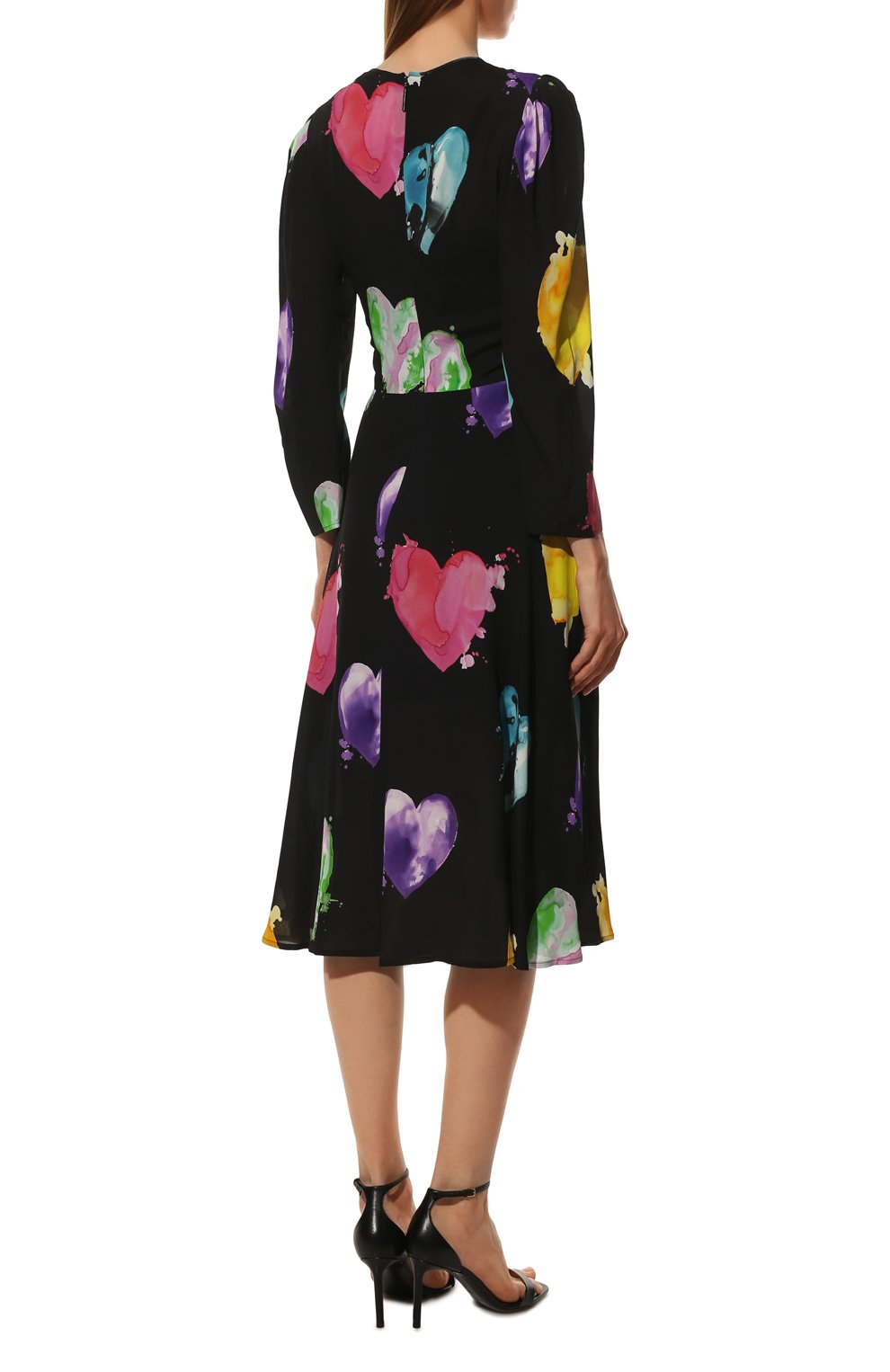 Платье из вискозы MSGM, арт. 3241MDA140 227153, фото 4