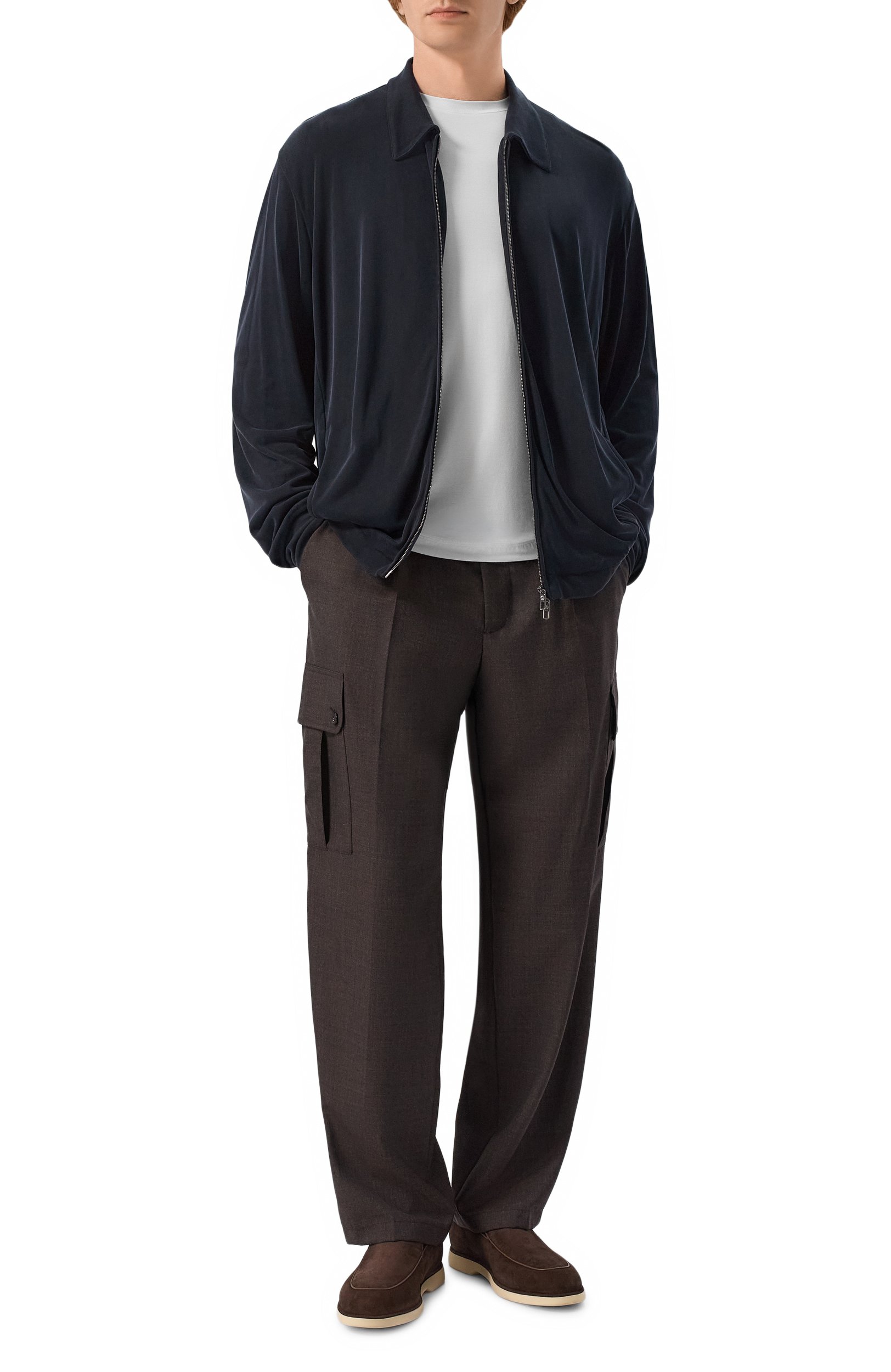 Лонгслив из вискозы GIORGIO ARMANI, арт. 3GST51/SJP4Z, фото 2