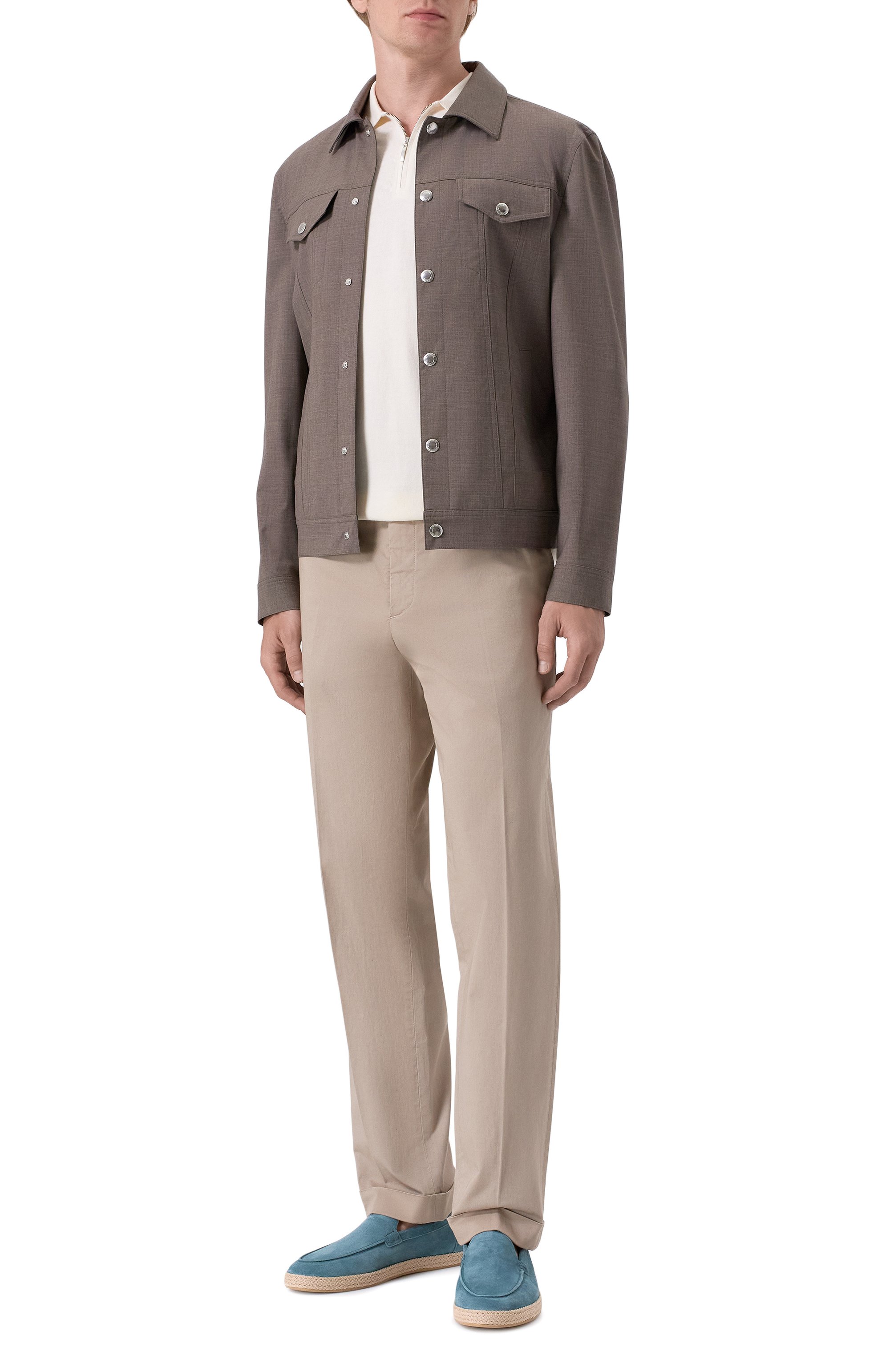 Замшевые эспадрильи DOUCAL'S, арт. DU3428MALNUY009A, фото 2