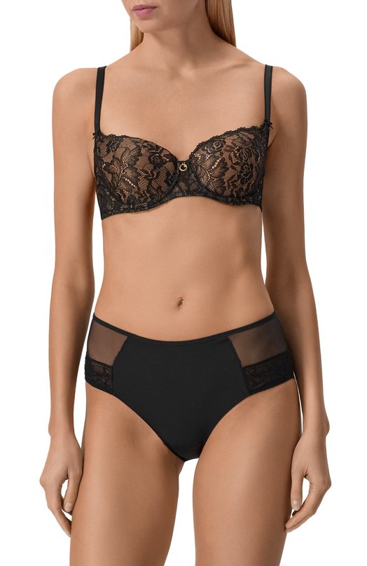 Трусы-слипы с завышенной талией Maison Lejaby E12264 Чёрный  E12264 Фото 2