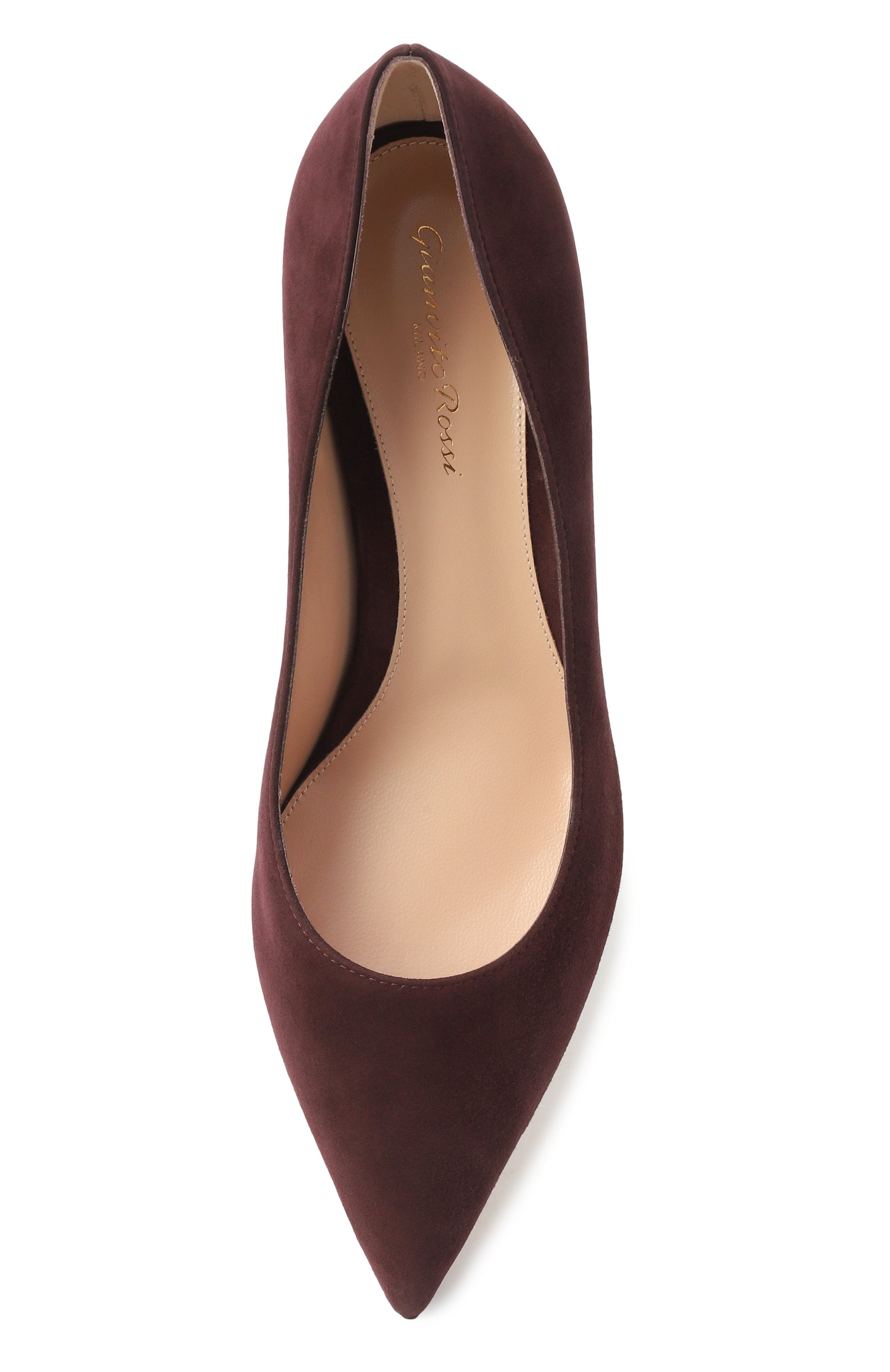 Замшевые туфли piper 45 GIANVITO ROSSI, арт. G22171.45RIC.CAMB0UR, фото 6