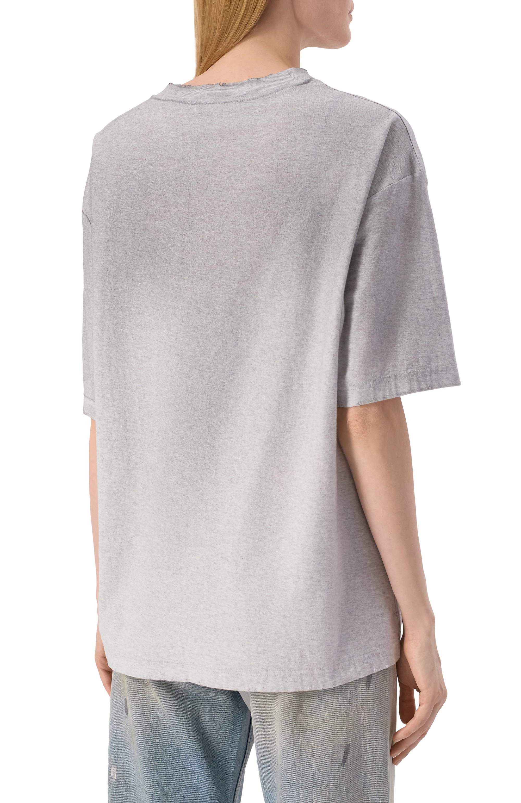 Хлопковая футболка ACNE STUDIOS, арт. FN-UX-TSHI000017/CL0201, фото 4